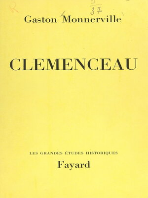 cover image of Clemenceau